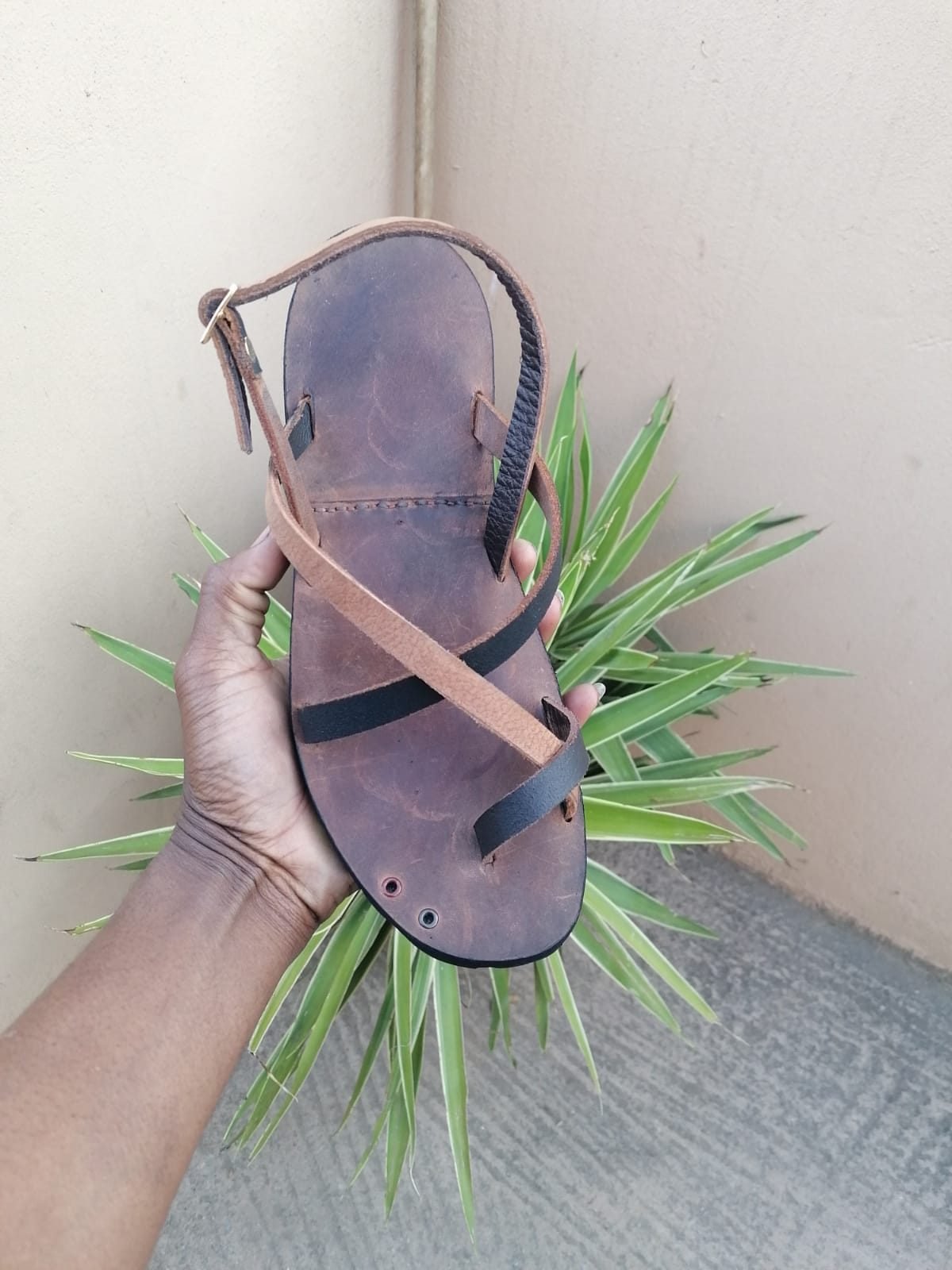 Amani Leather Multi Strap Sandal - Image 7