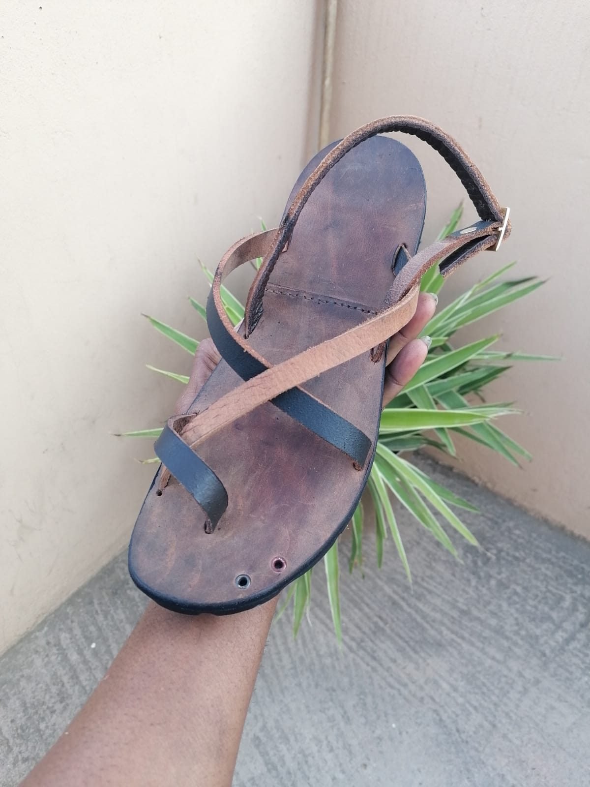 Amani Leather Multi Strap Sandal - Image 8
