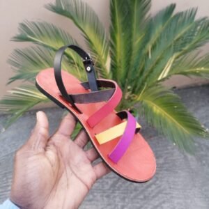 Amani Leather Multi Strap Sandal