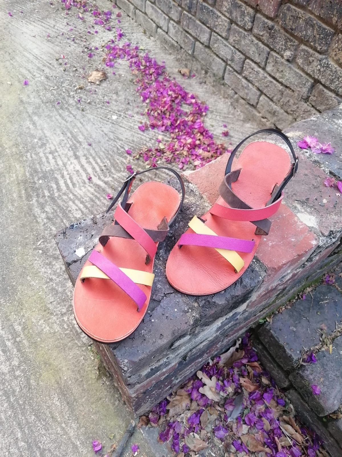 Amani Leather Multi Strap Sandal - Image 4