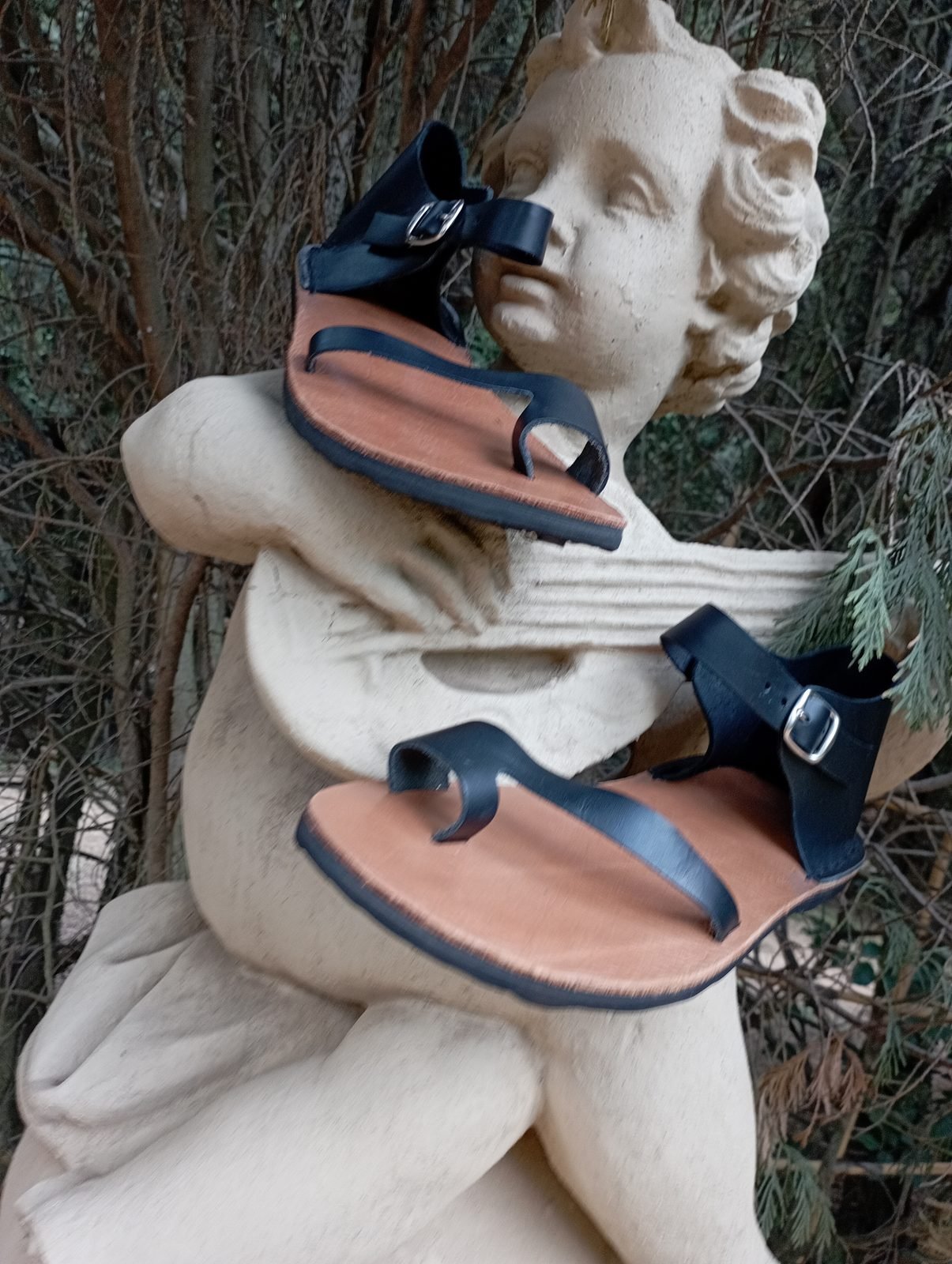 Angelina Leather Toe Loop Sandal - Image 9