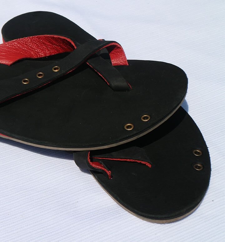 City Style Leather Toe Post Sandal - Image 5