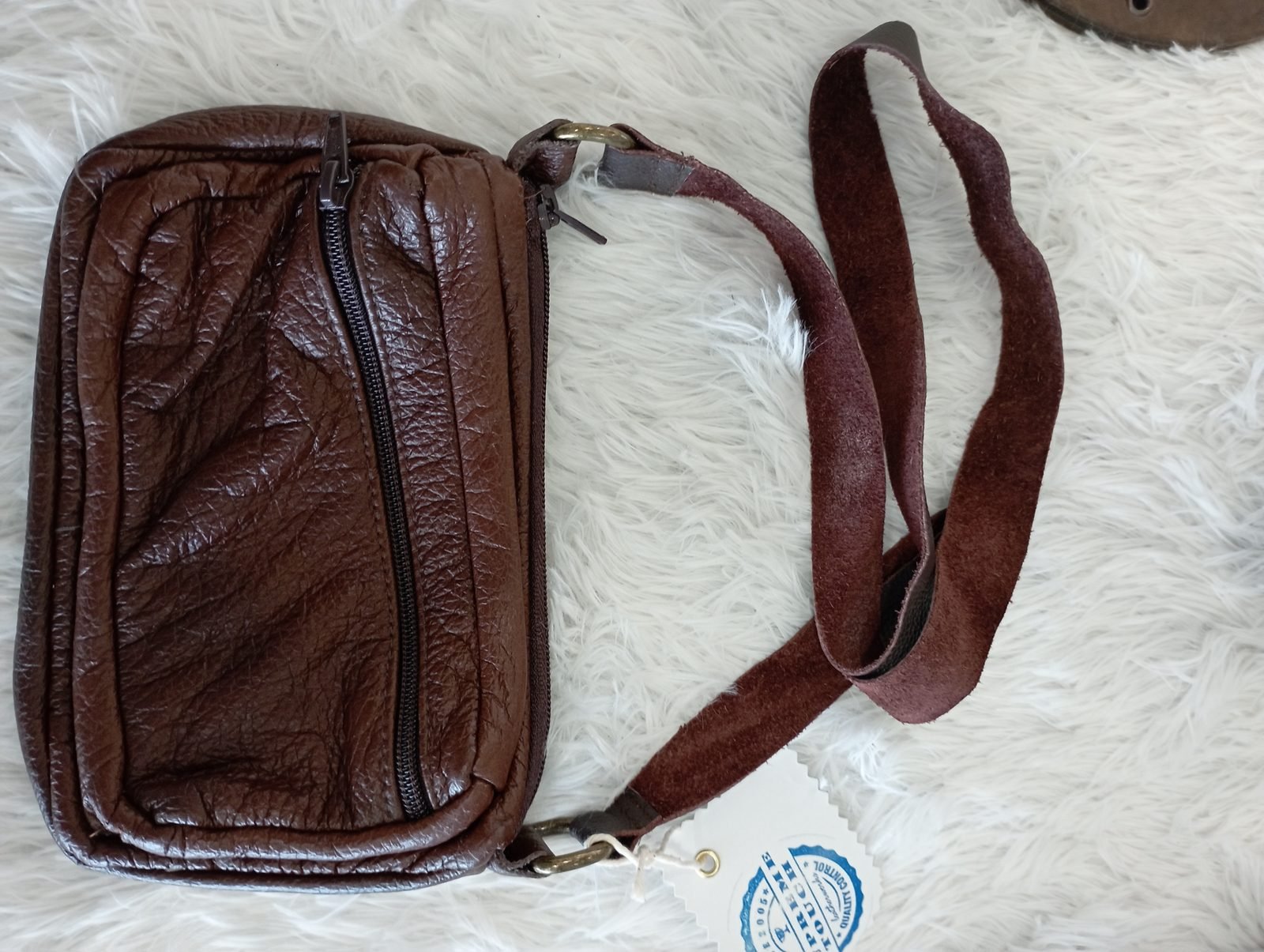 Harar Leather Crossbody Bag