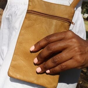 Nubia Leather Phone Crossbody